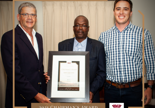 Chairman's Award Winner 2021- Johannes Skosana